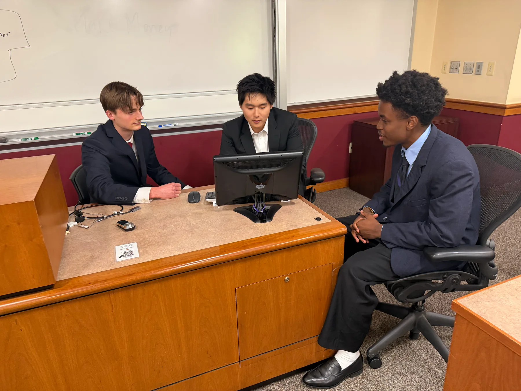 Vertex Fund candid meeting photo